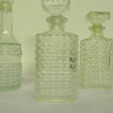 Set of 4 glass carafes