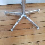 Leather barber chair