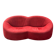 Red Pumpkin Sofa for 2 - Pierre Paulin - Ligne Roset (circa 2000)