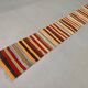 Old Turkish narrow Kilim Runner 347x49 cm shabby chic, vintage kelim