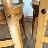 Mismatched set of 4 bistro chairs