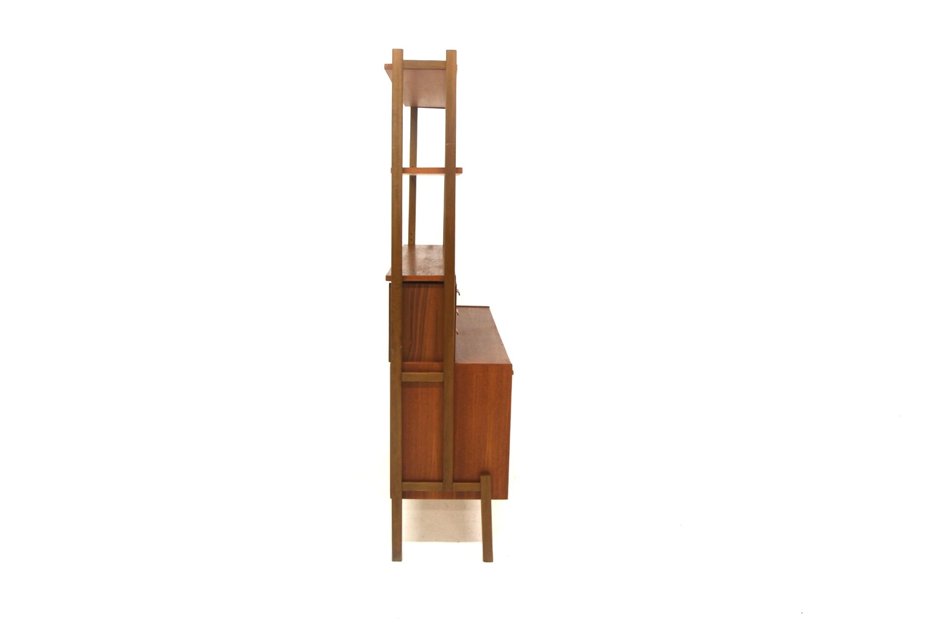 Teak secretary designed in Sweden in the 1960s.