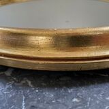 Oval Gold Mirror 1960 31x39cm
