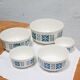 Set of 5 vintage ceramic bowls and bowls