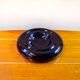 Glass ashtray by Enzo Mari for Danese Year 1980