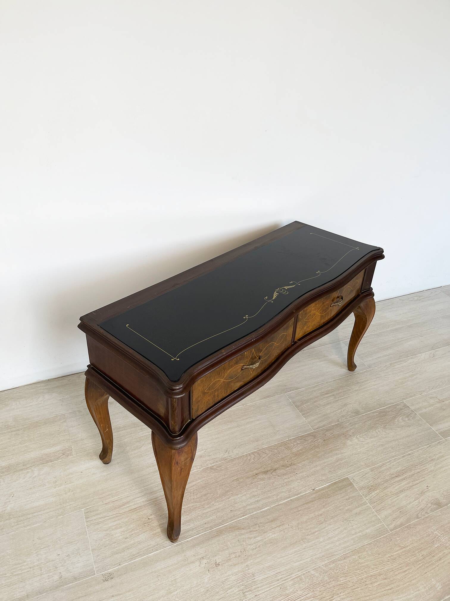 Console italienne/table pétinuse des années 1950