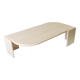 Table basse en travertin vintage
