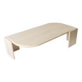 Vintage travertine coffee table