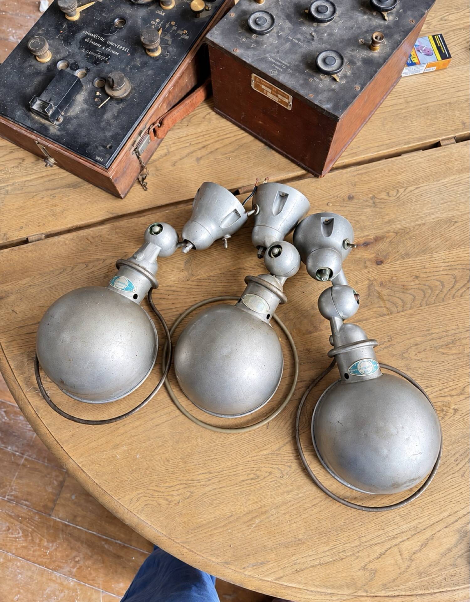 Jielde wall lamps from the 1960s