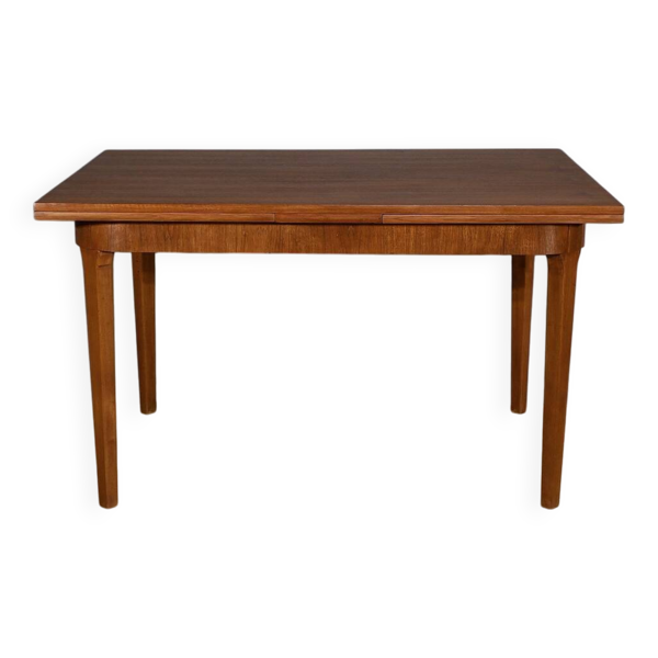 Table à rallonges Scandinave en Teck – 1960