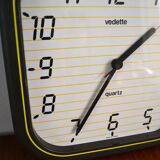 Pendule murale vintage Vedette horloge