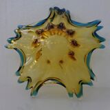 Sommerso Murano Glass Bowl, Italy, 1960s