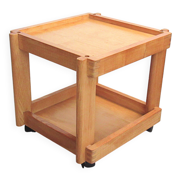 Table d'appoint cubique scandinave circa 1970