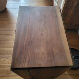 Walnut bar cabinet