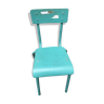Chaise bleu