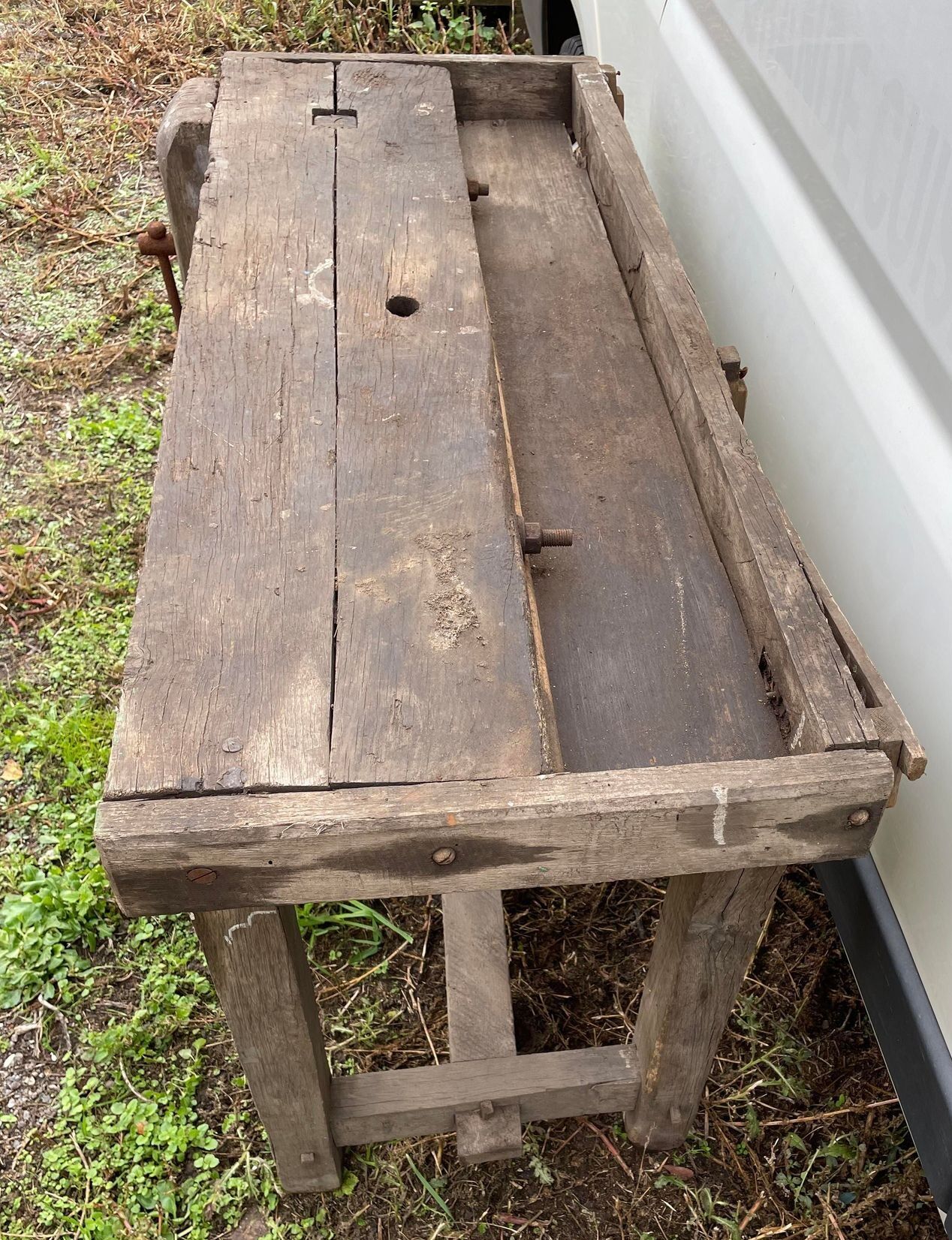 Jouet Ancien établit De Menuisier En Bois Avec Outils - Occasion