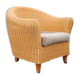 Wicker armchair