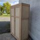 Armoire parisienne en bois naturel
