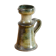 Enamelled sandstone pitcher by Francoise Chedeville - France - Circa 1960.