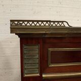 Semainier in trompe l'oeil Safe furniture of Napoleon III style Mahogany XX century