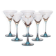 6 cocktail glasses Luminarc France