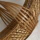 Large wicker flower basket