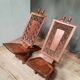 Pair of African seats