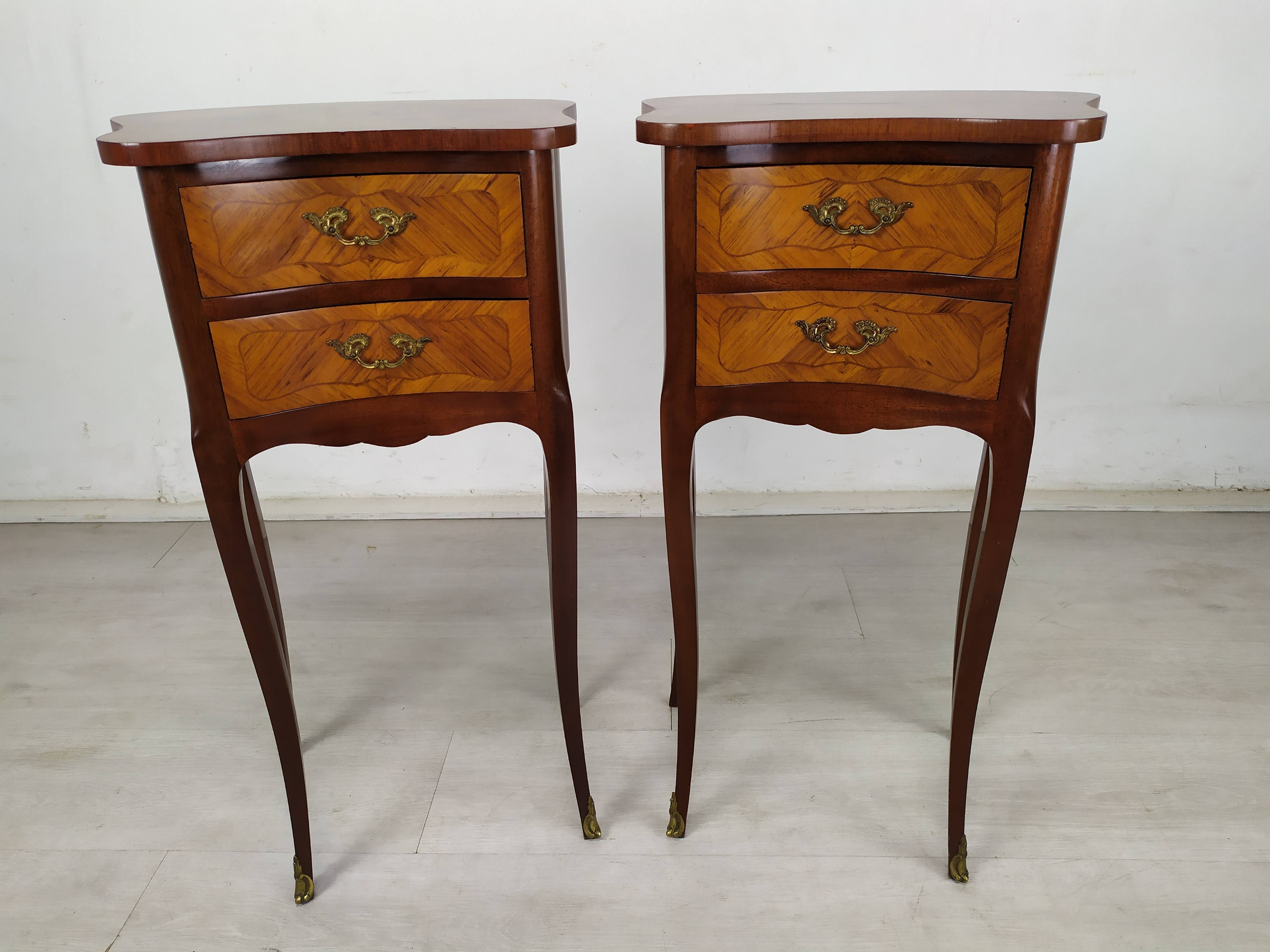 Pair of Louis XV bedside tables