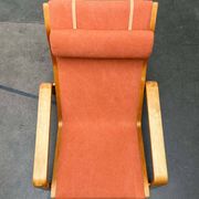 Mid-century modern Pulkka lounge chair by Ilmari Lappalainen for Asko, 1960s.