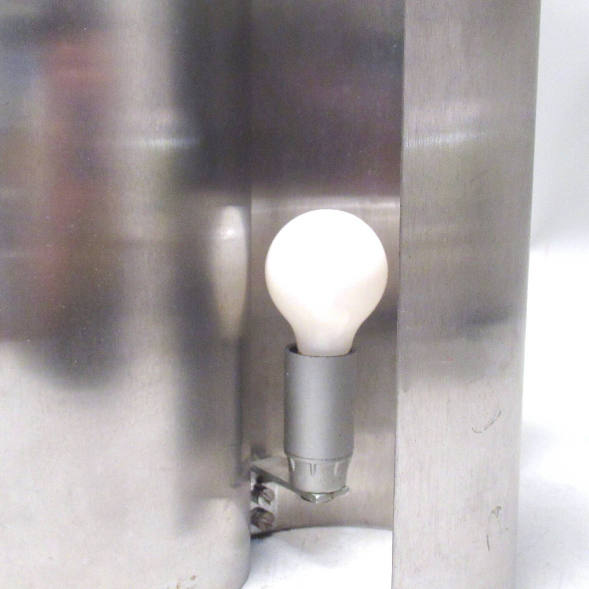 Steel turbine lamp circa 1970