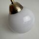 Old small vintage opaline wall light
