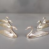 Set of 6 metal knife holders