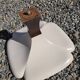 Vintage Gautier bedside table tulip base – 1970s Space Age