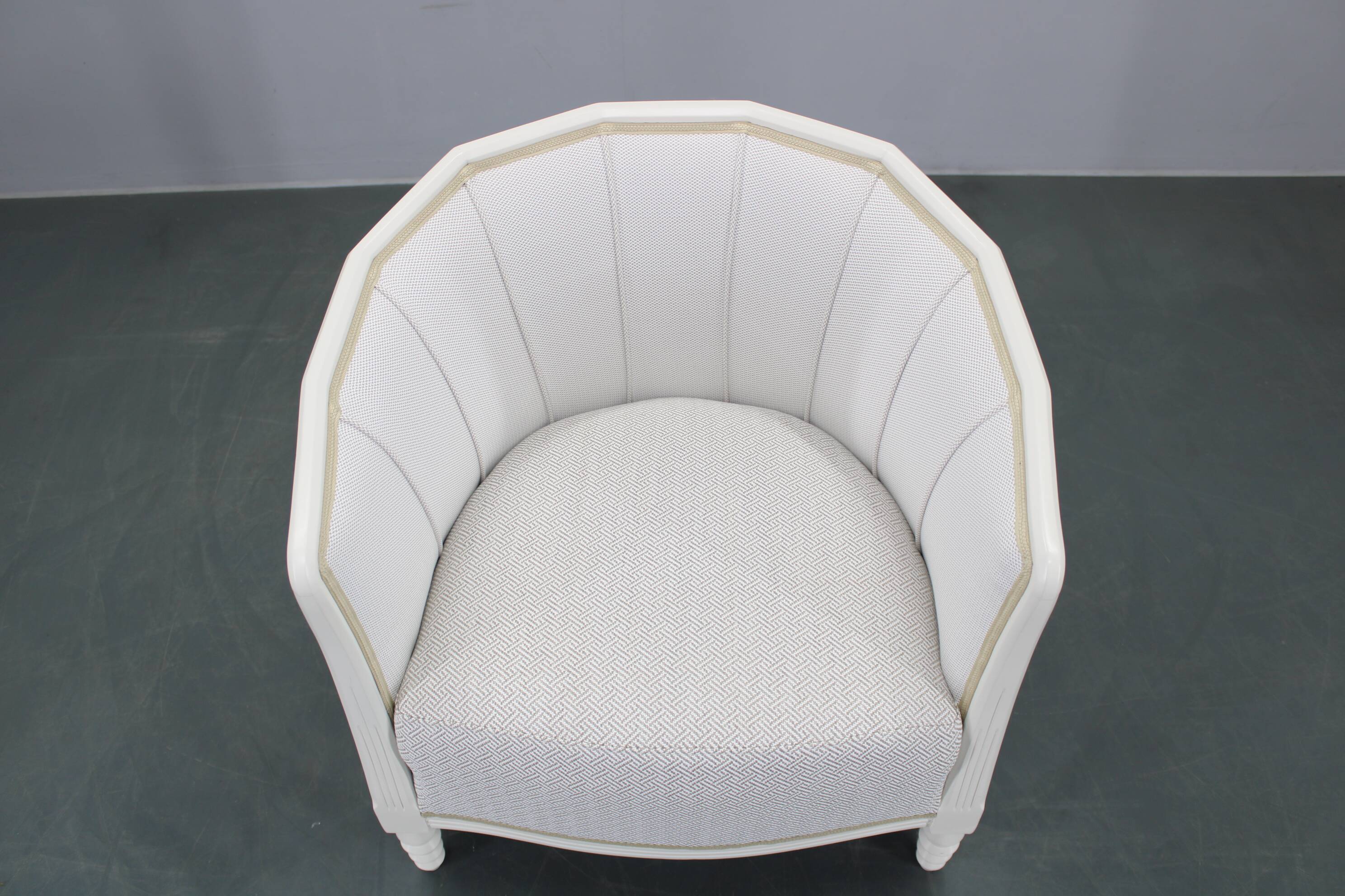 Fauteuil de style sécession viennois restauré des années 1930
