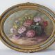 Painting, oil on wood framed, 20th century