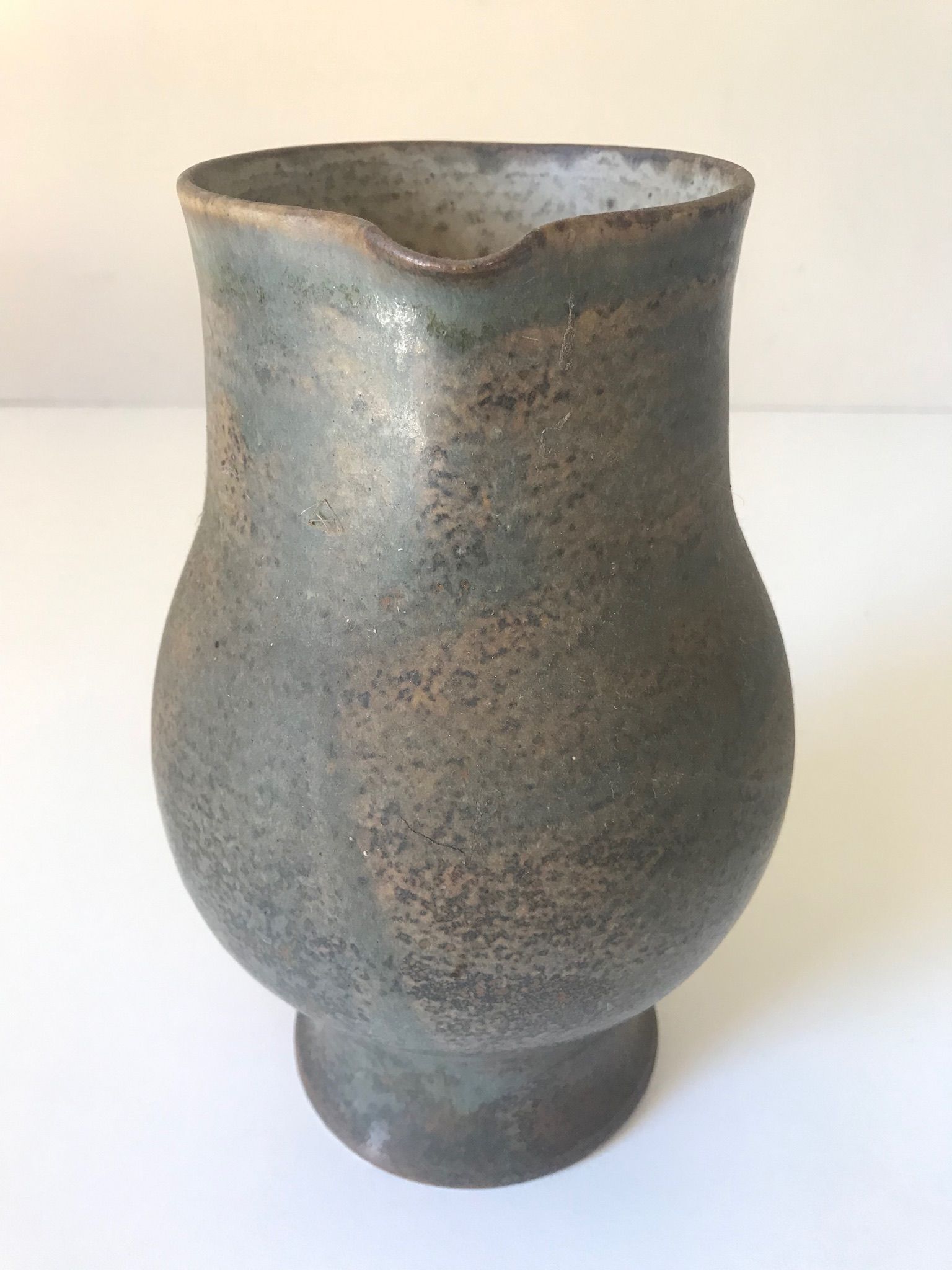 Pichet céramique grès vintage par Jacques Lacheny
