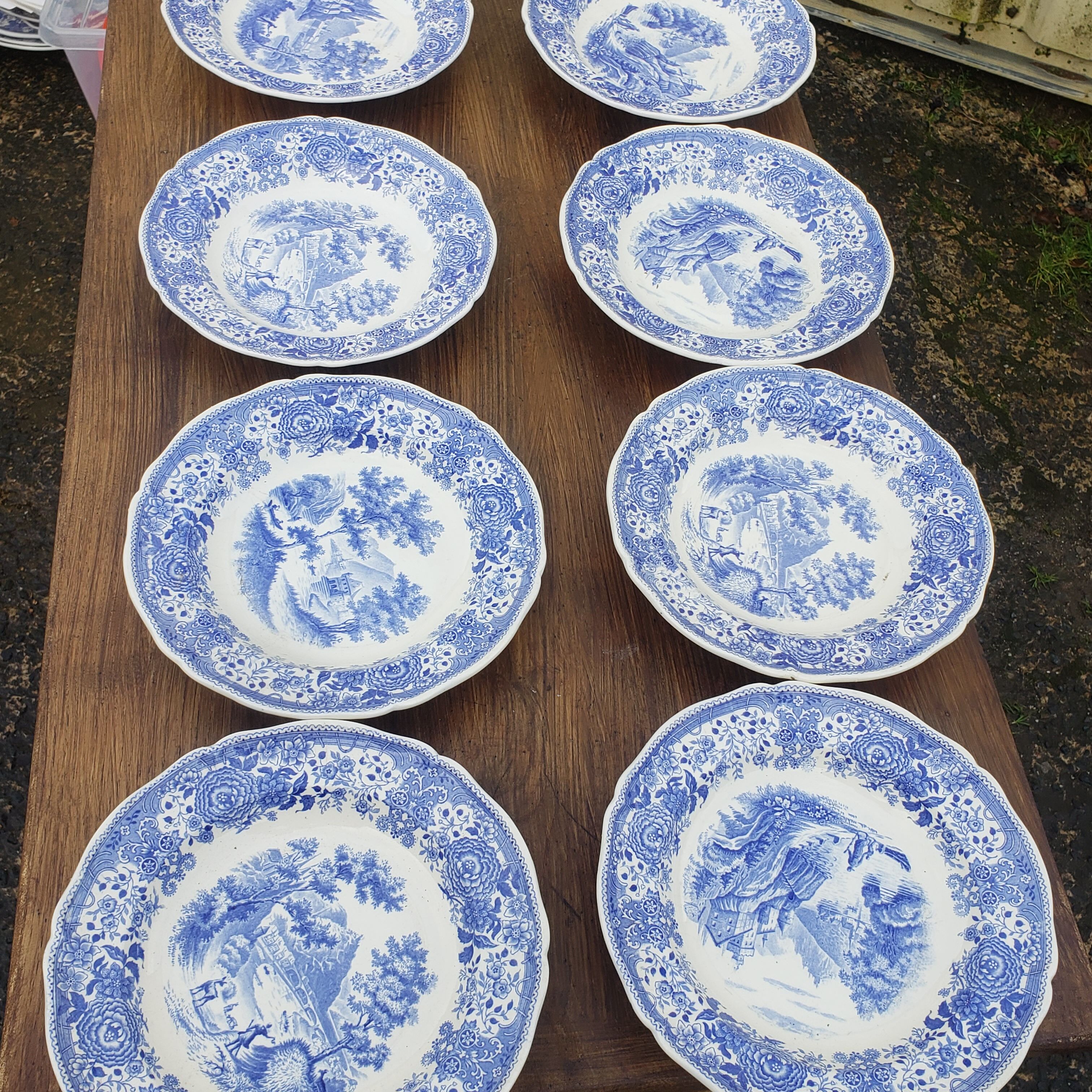 10 assiettes creuses villeroy et boch