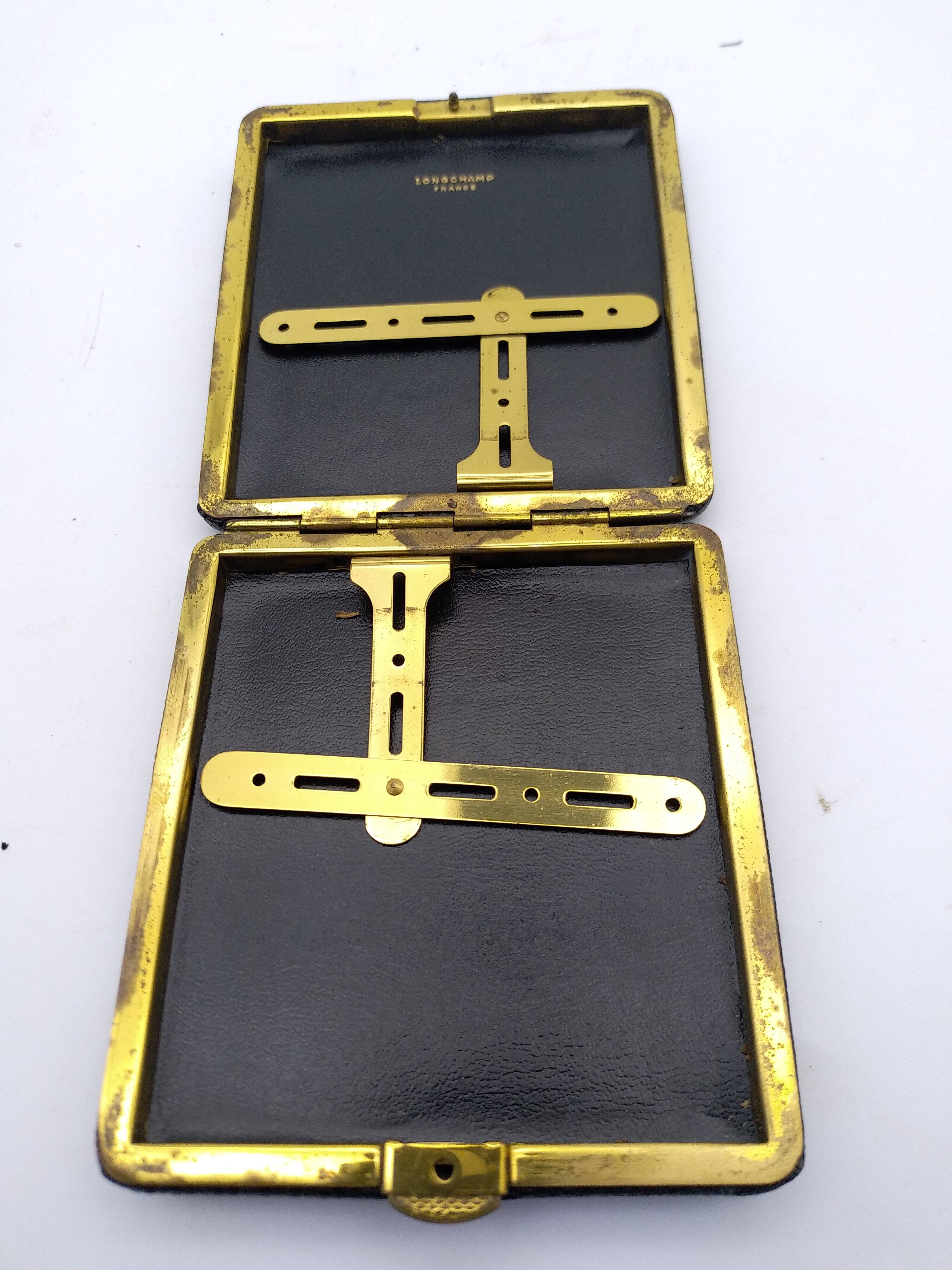 Vintage Longchamp cigarette case. 1960s