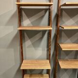 Set of three modular Scandinavian design shelves 1960.