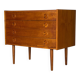 Scandinavian teak chest of drawers from the 1960s.