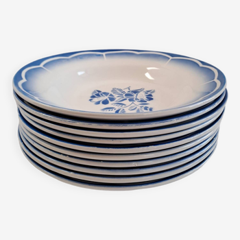 10 digoin soup plates