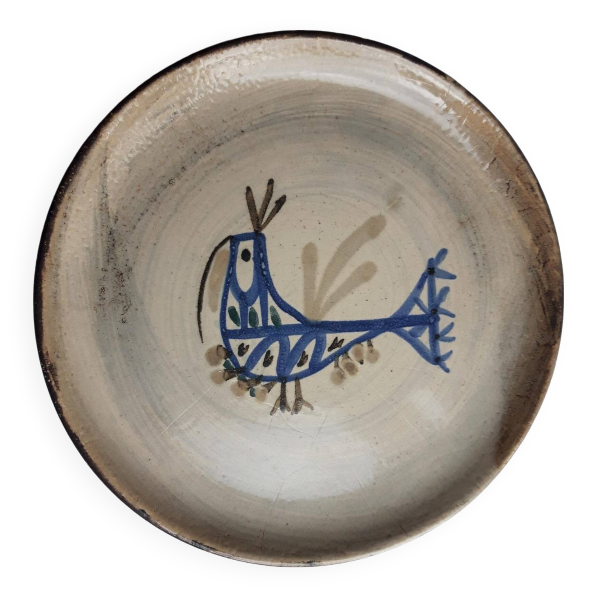 Gustave REYNAUD dish "The Mulberry"