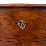 Stylish inlaid chest of drawers, France.