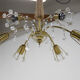 Emil Stejnar 6-flamming Chandelier, Austria, 1950s