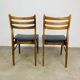 Paire de chaises scandinaves années 60