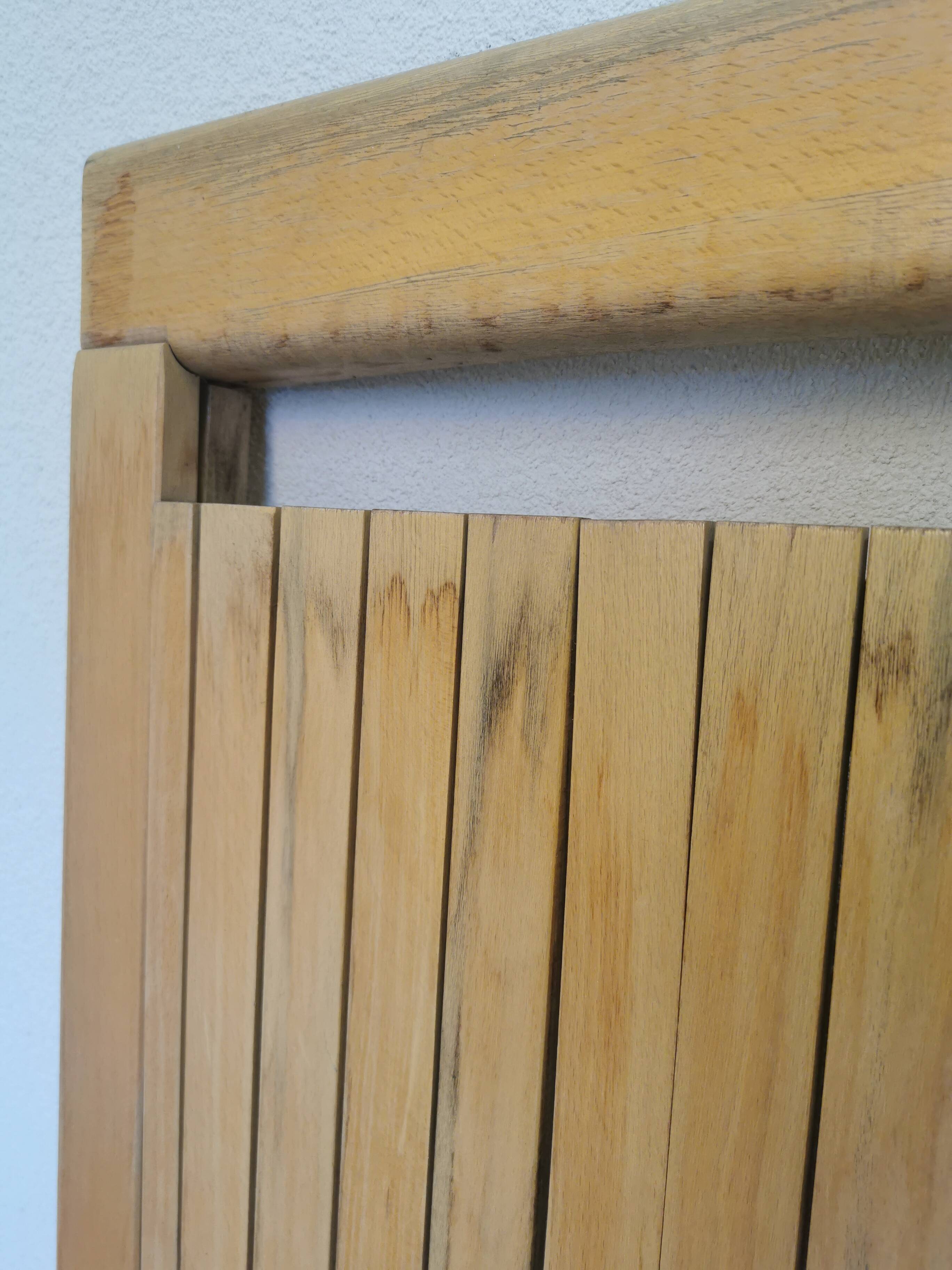 Vintage Aldo Jacober Folding Wooden Chair: Mid-Century Trieste Stool