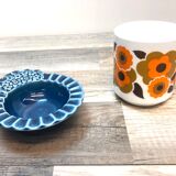 Trinket bowl Rosa Ljung for Helsingborg Sweden vintage ceramics 60