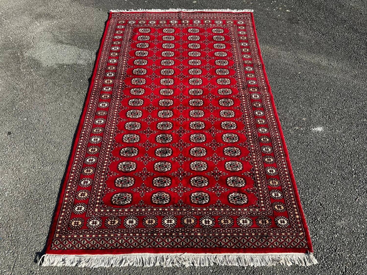 Handmade Bokhara carpet