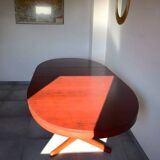 Table à manger vintage style Baumann des années 1960-1970