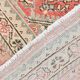 Vintage Turkish carpet in ivory and powder pink, 276 × 382 cm